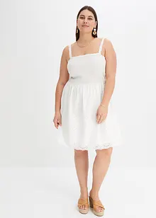 Robe avec broderie anglaise, BODYFLIRT