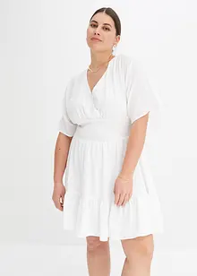 Kleid mit Smock-Einsatz, bonprix