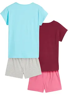 Lot de 4 shortys fille, bonprix