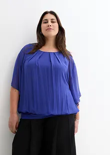 Chiffon Tunika mit Untertop, bonprix