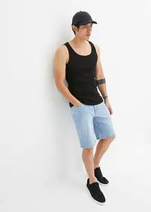 Tanktop, gerippt, Slim Fit (2er Pack), John Baner JEANSWEAR