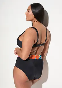 Bas de bikini taille haute, échancrure normale, bonprix