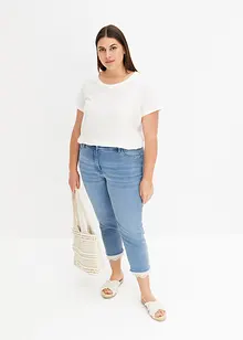 Stretch-Jeans mit Bordüre, bonprix