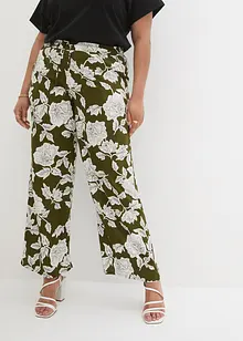 Bedruckte Viskose-Palazzo-Hose, bonprix