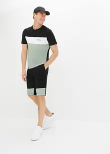 T-shirt et bermuda en molleton (ens. 2 pces), bonprix