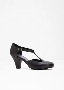 Salomés à talons en cuir, bonprix