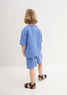 Chemise et short garçon (ens. 2 pces.) en gaze de coton, bpc bonprix collection