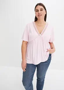 Boho-Shirt mit Spitze, BODYFLIRT