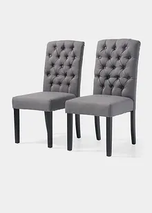 Lot de 2 chaises, bonprix