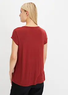 T-shirt à broderie ajourée, bonprix