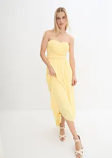 Robe de soirée en tissu mesh avec plusieurs façons de la porter, bonprix