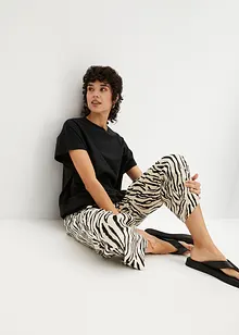 Shirt mit Bindedetail am Saum aus Baumwolle-Viskose-Mix, bonprix