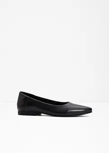 Ballerines en cuir, bonprix