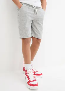 Jungen Leinen-Mix-Bermuda, Regular Fit, bpc bonprix collection