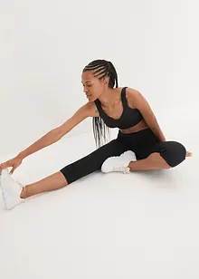 Legging technique longueur 3/4 confectionné à partir de plastique marin, bonprix