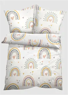 Kinderbettwäsche mit Regenbogen, bpc living bonprix collection