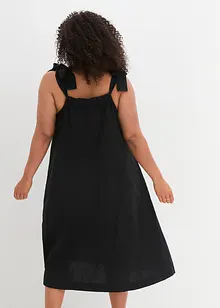 Trägerkleid aus luftigem Leinenmix, bonprix