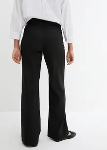 Pantalon en bengaline extensible à taille élastiquée, bonprix