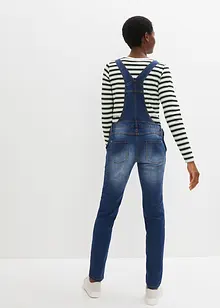 Salopette en jean de grossesse, Straight, bonprix