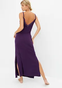 Spaghetti Nachtkleid  mit Spitze und Viskose, bonprix