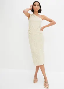 One-Shoulder-Top aus fließender Viskose, bonprix