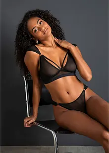 Soutien-gorge brassière + string transparent (ens. 2 pces), VENUS