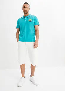 Leichte Jeans-Long-Cargobermuda, Relaxed Fit, bonprix