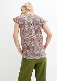 Blouse sans manches à effet froissé, bpc bonprix collection