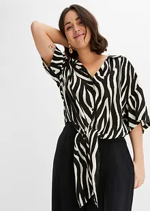 Blouse avec nœud, bonprix