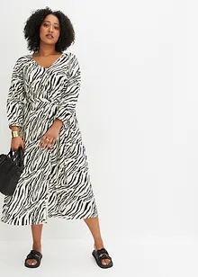 Robe midi en viscose fluide, bonprix