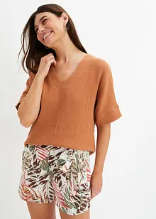 Bluse aus reiner Baumwolle, bonprix