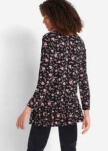 Lange Shirt-Tunika aus Viskose-Mischung, bonprix