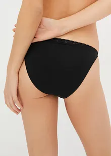 Tanga Maxislip mit Bio-Baumwolle (4er Pack), bpc bonprix collection