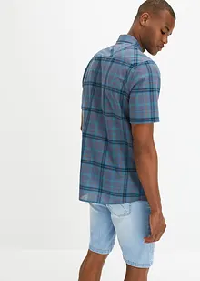 Chemise manches courtes à carreaux, bonprix