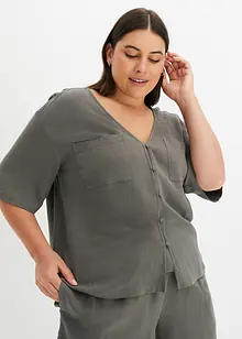 Bluse aus fließender Viskose, bonprix