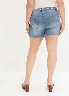 Jeans-Shorts mit Stickerei, BODYFLIRT