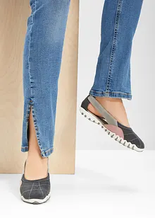 Ballerinas aus Veloursleder, bonprix