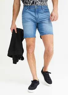 Long Jeans-Shorts mit Bequembund, Loose Fit, John Baner JEANSWEAR