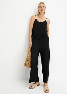 Jerseyplisee-Jumpsuit, bonprix