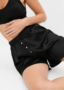 Gewebte Satin Shorts, bonprix