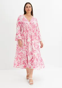 Robe-tunique imprimée en viscose fluide, bonprix