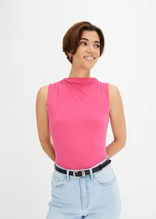 Top en viscose fluide avec détail froncé, bonprix