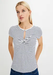 Ringelshirt mit Cut-Out, bonprix