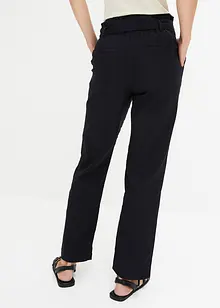 Pantalon léger en twill avec taille élastique, bonprix