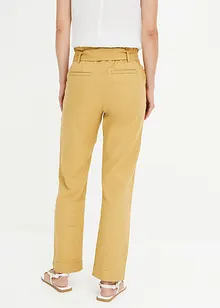 Pantalon léger en twill avec taille élastique, bonprix