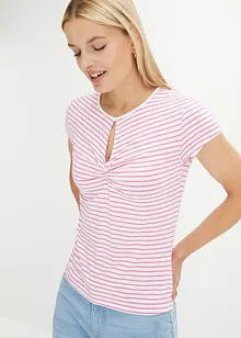 Ringelshirt mit Cut-Out, bonprix