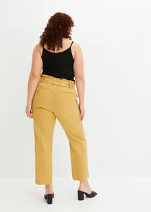 Pantalon léger en twill avec taille élastique, bonprix