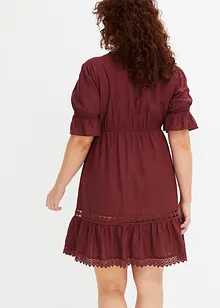 Kleid mit Spitzeneinsatz, bonprix