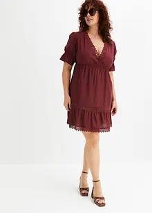 Kleid mit Spitzeneinsatz, bonprix