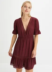 Kleid mit Spitzeneinsatz, bonprix